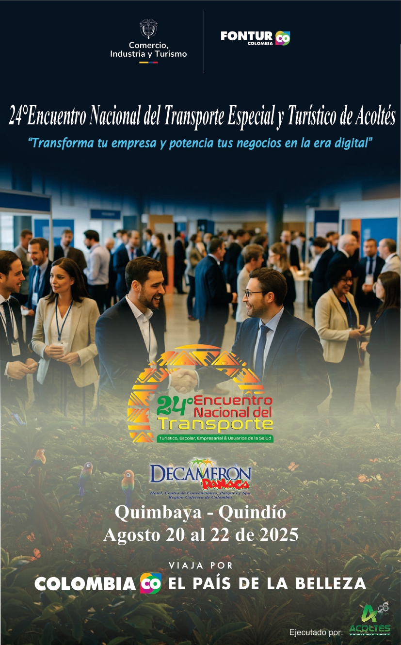 ACOLTÉS ANUNCIA EL 24°ENCUENTRO NACIONAL DEL TRANSPORTE ESPECIAL Y TURÍSTICO CON UNA PROMOCIÓN IMPERDIBLE 2X1
