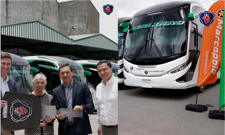 Nuestra empresa asociada Berlinas fortalece su parque automotor con Scania y Mercedes-Benz, reafirmando su liderazgo en el Transporte Especial